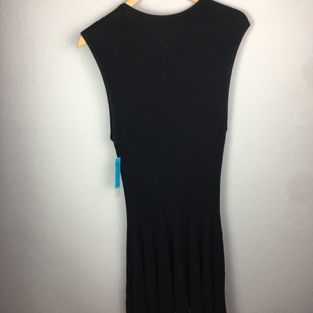 NWT alice + olivia pointelle sweater tank dress - Picture 6 of 8